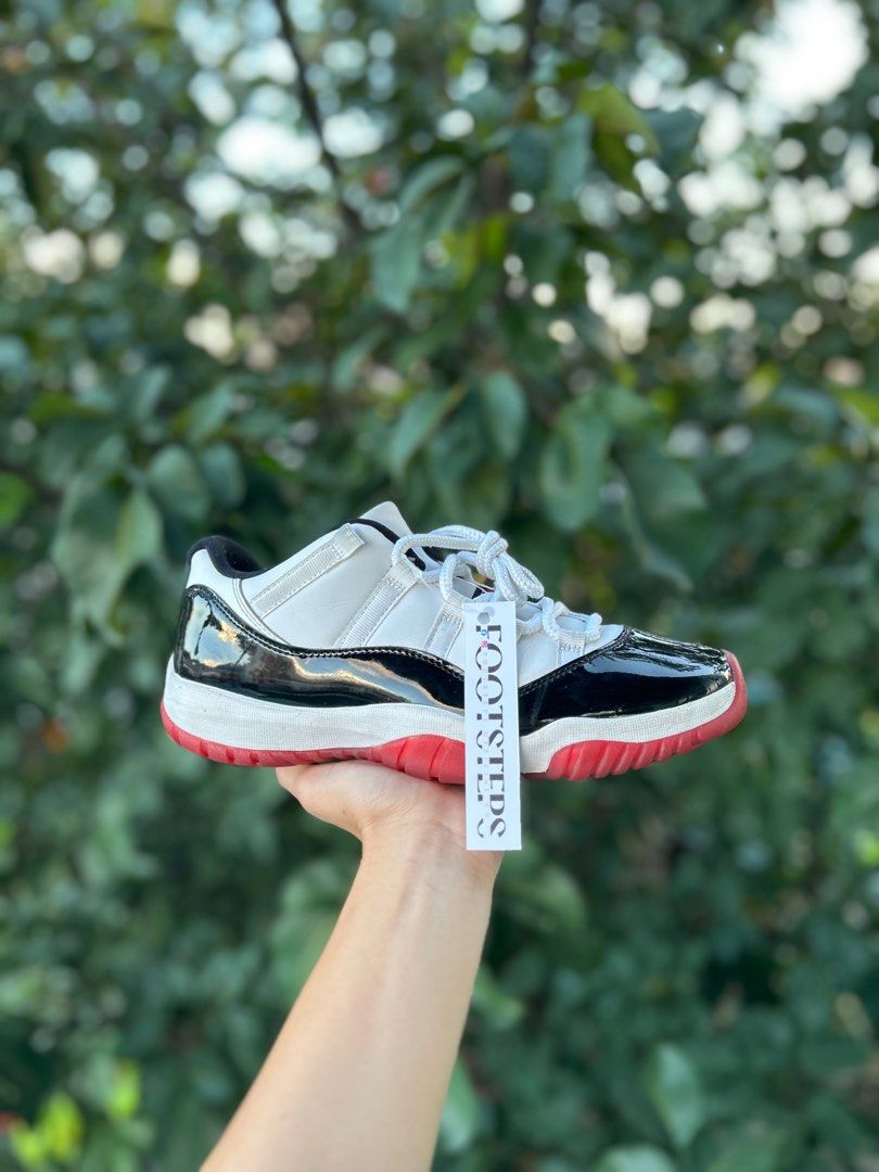 Jordan 11 bred low cut hotsell