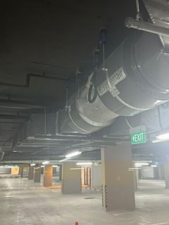 aircon ducting car park /shopping mall
