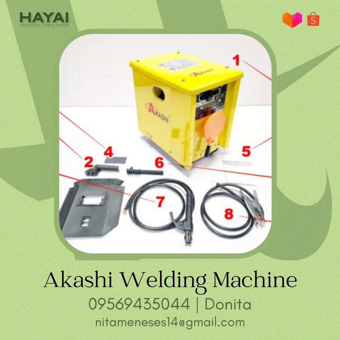Akashi Welding Machine, Commercial & Industrial, Industrial Equipment ...
