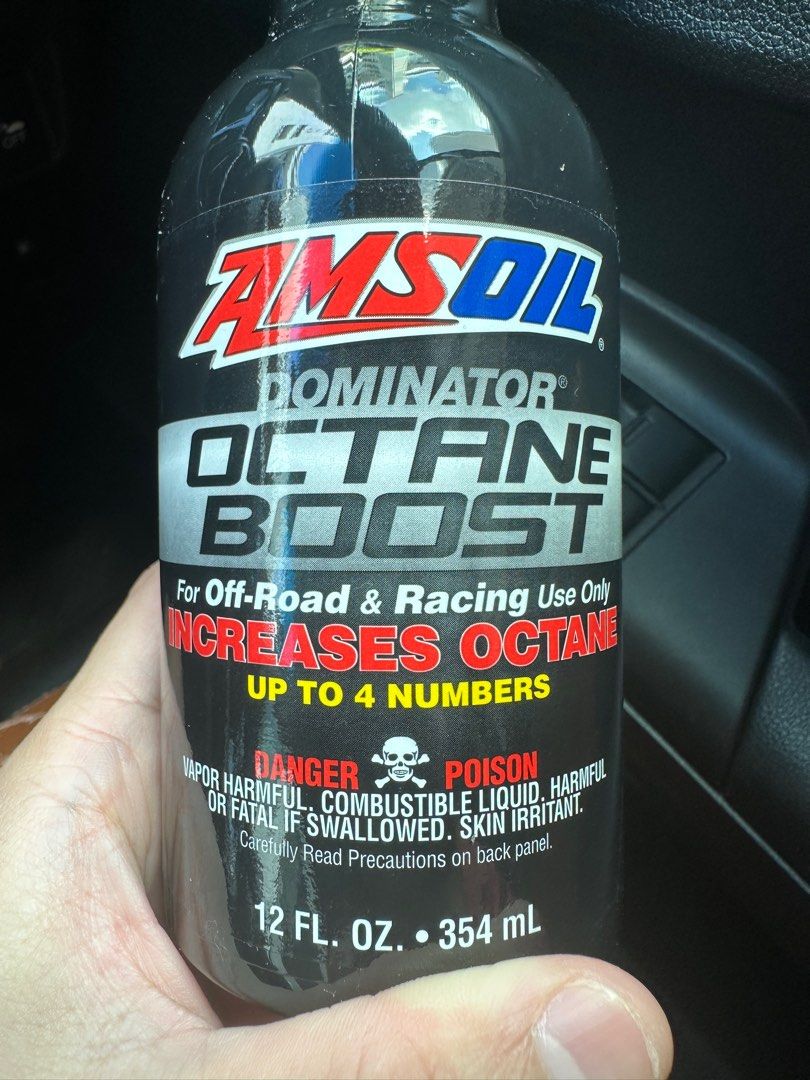 AMSOIL Octane Boost, Car Accessories, Accessories on Carousell