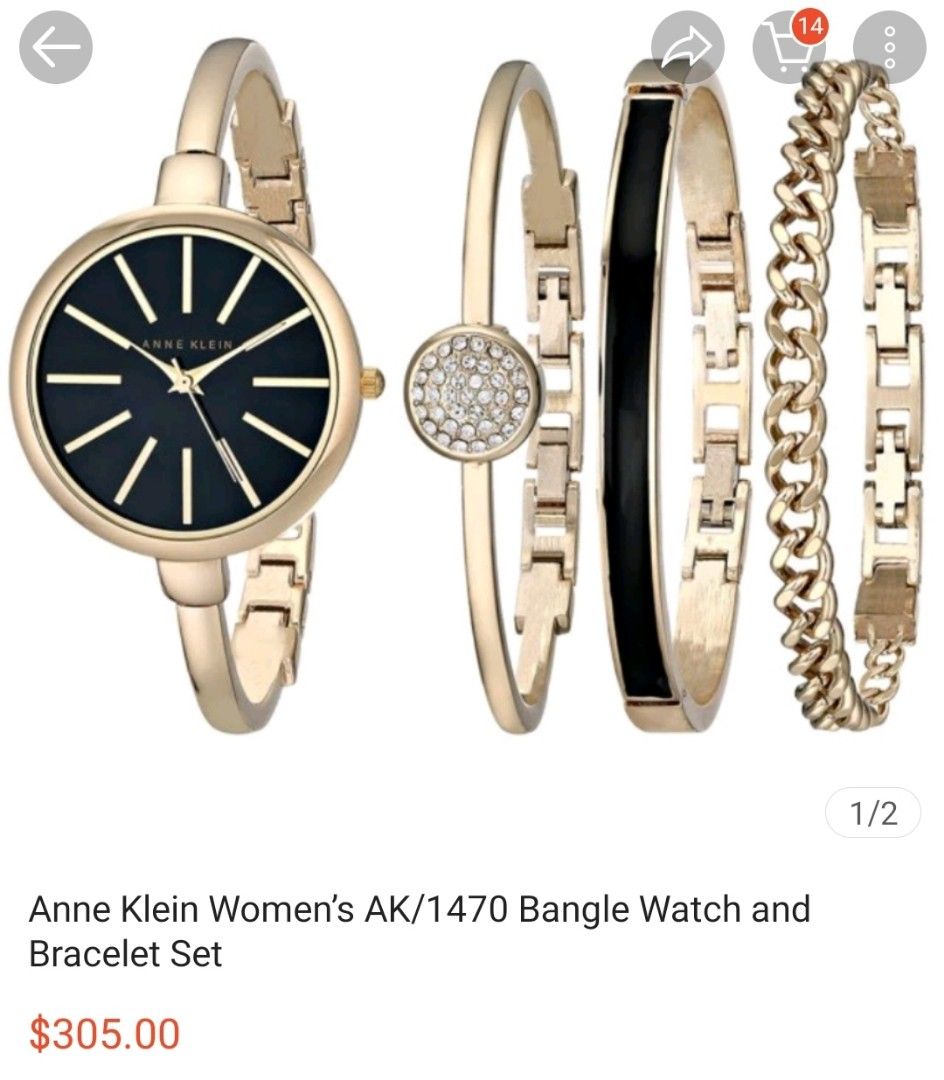 Cheap watch and bracelet sale set