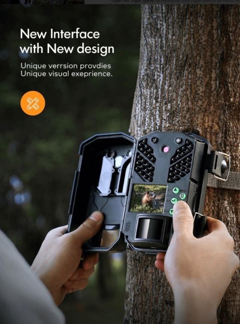 Apeman h70 trail camera top