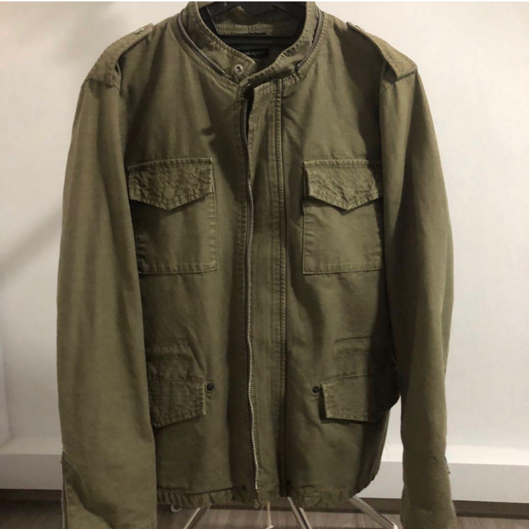 Gap men's on sale military jacket