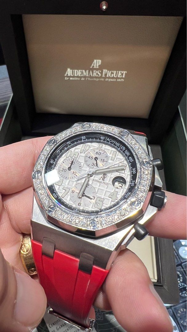 audemars piguet royal oak offshore white dial