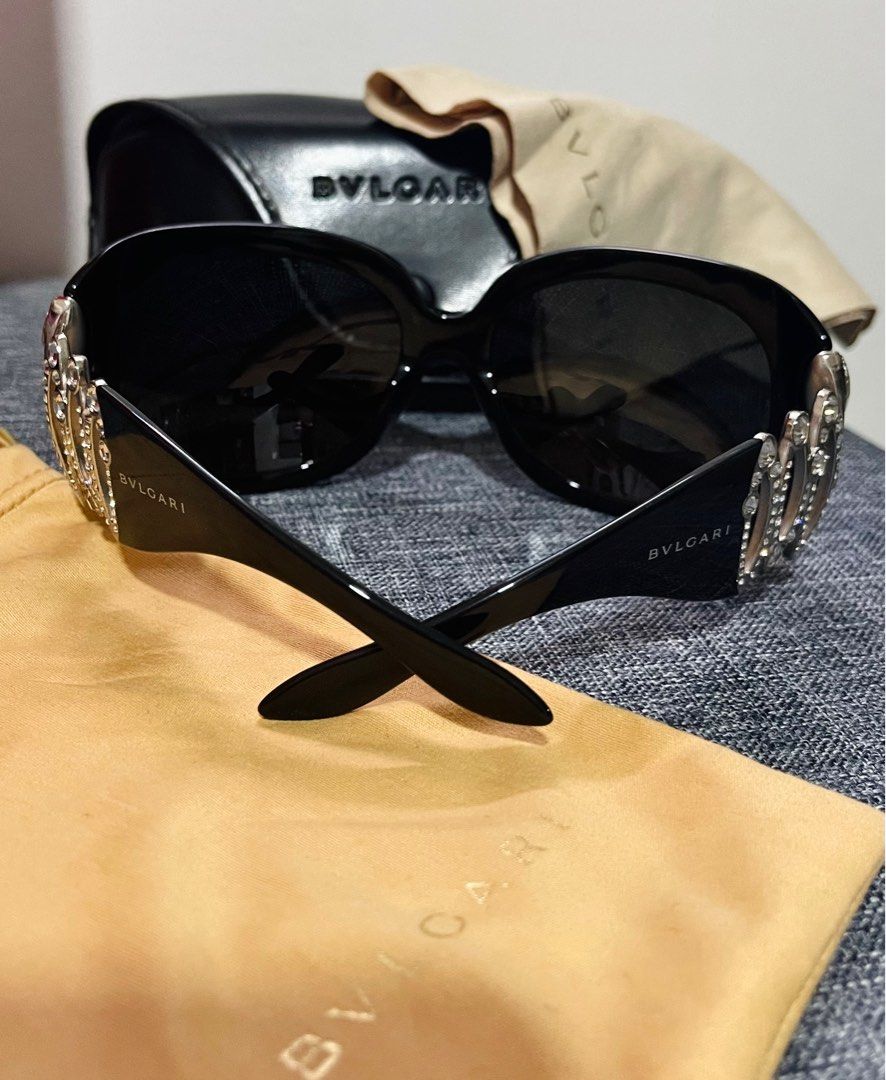 Bvlgari sunglasses with swarovski crystals outlet