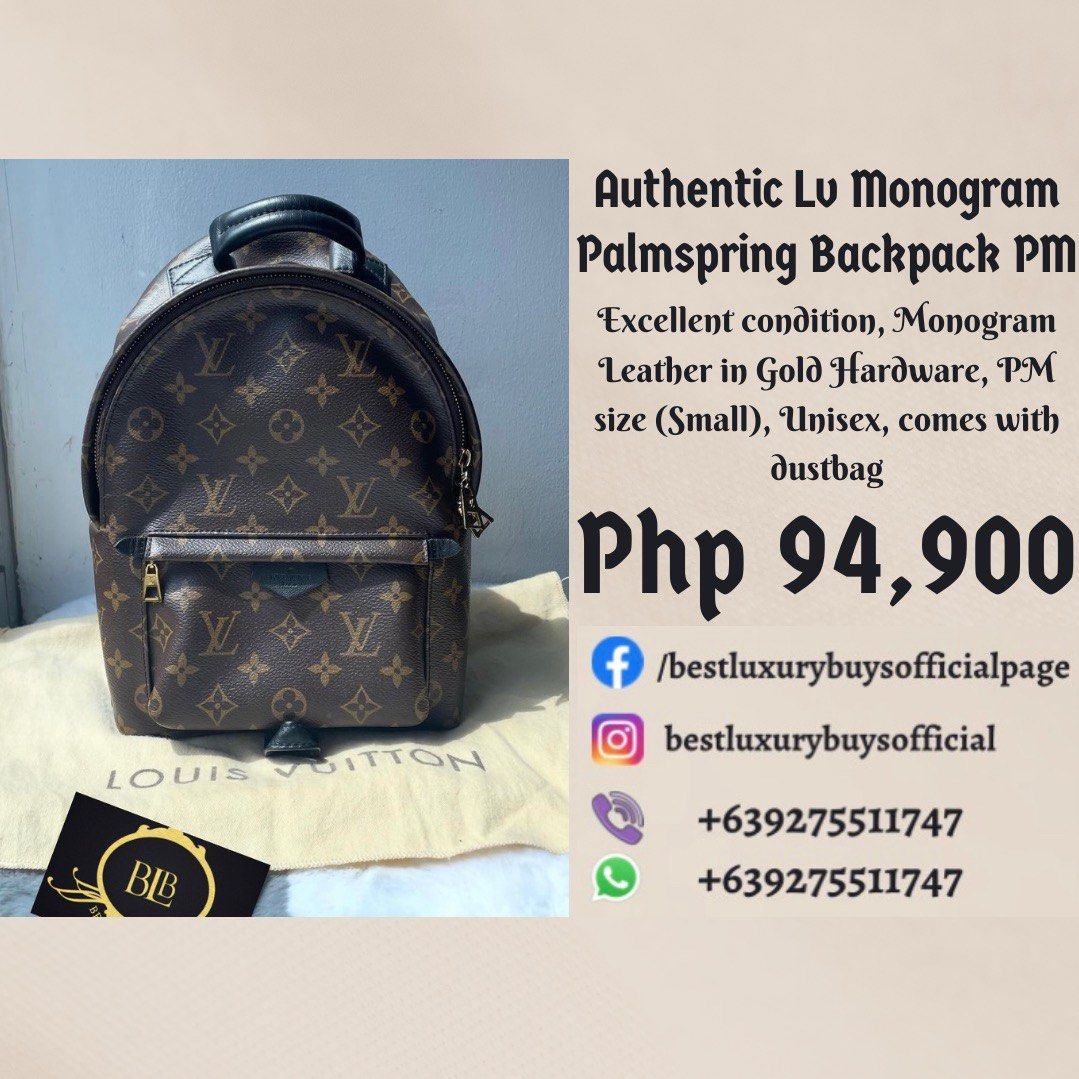 Authentic LV Epi Backpack, Luxury, Bags & Wallets on Carousell