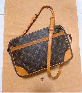 Auth Louis Vuitton Damier Graphite Daniel MM Shoulder Cross Bag N58029 LV  6032G