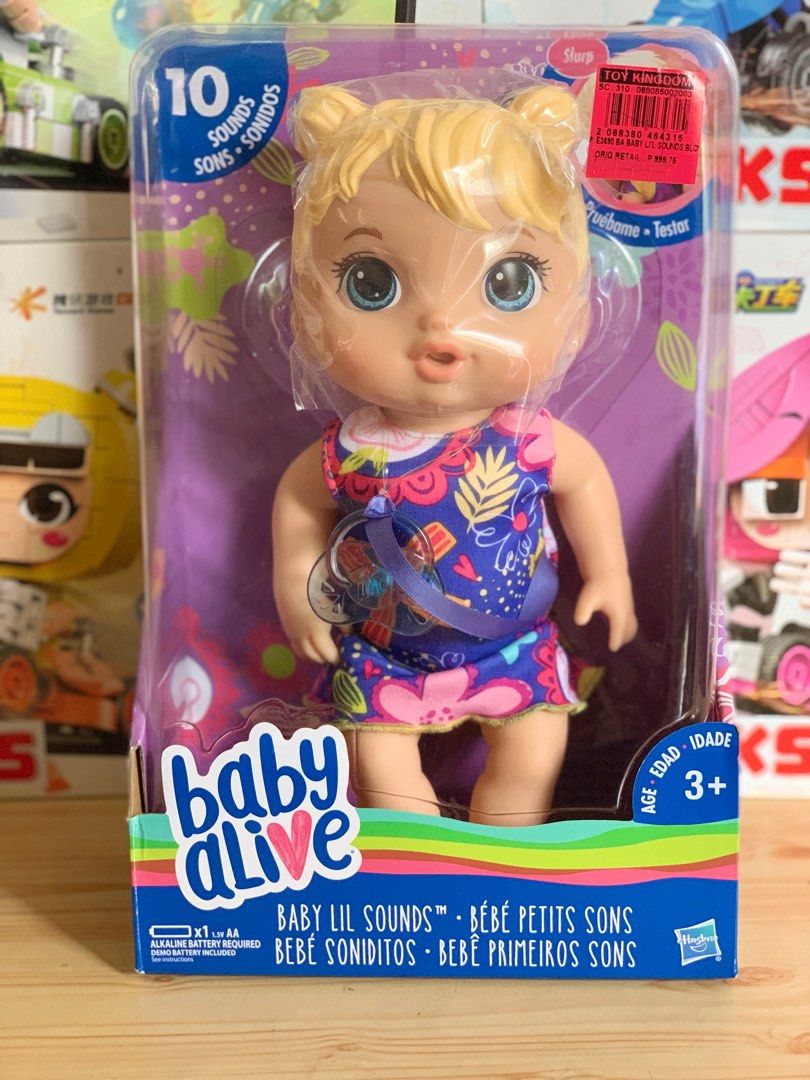 Baby Alive Baby Lil Sounds Hobbies Toys Toys Games on Carousell