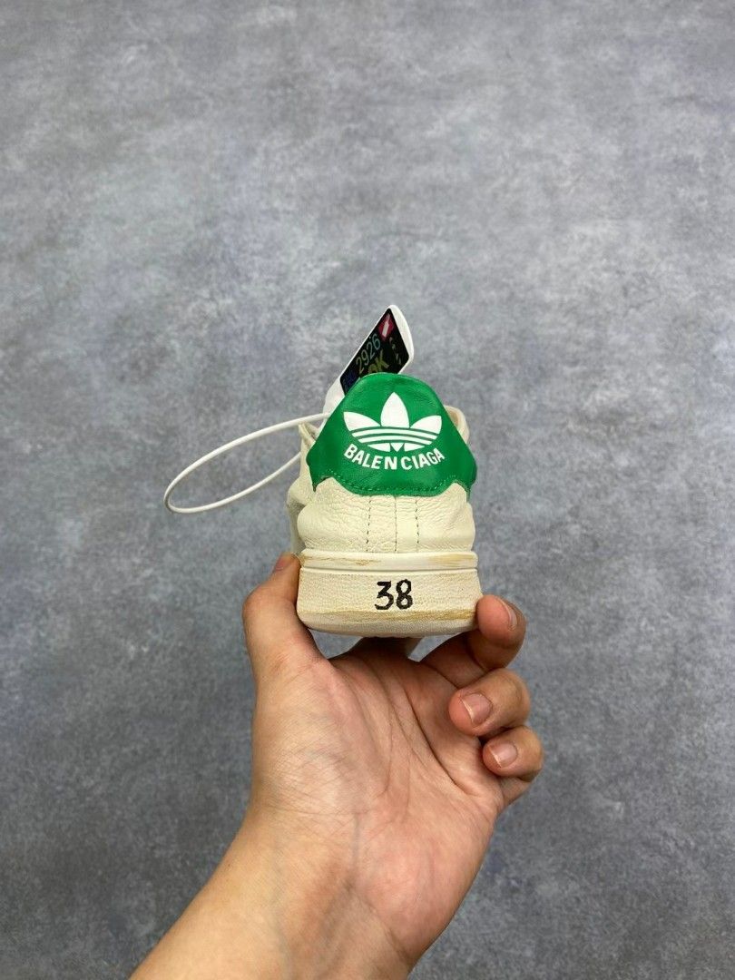 ◆コラボ◆BALENCIAGA X ADIDAS STAN SMITH(W)◆正規品◆関税込 BALENCIAGA x adidas Stan Smith 26cm 39 緑｜Yahoo!フリマ（旧
