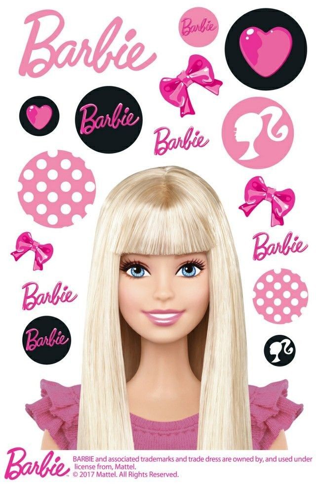 BARBIE STICKERS, Hobbies & Toys, Stationery & Craft, Art & Prints on