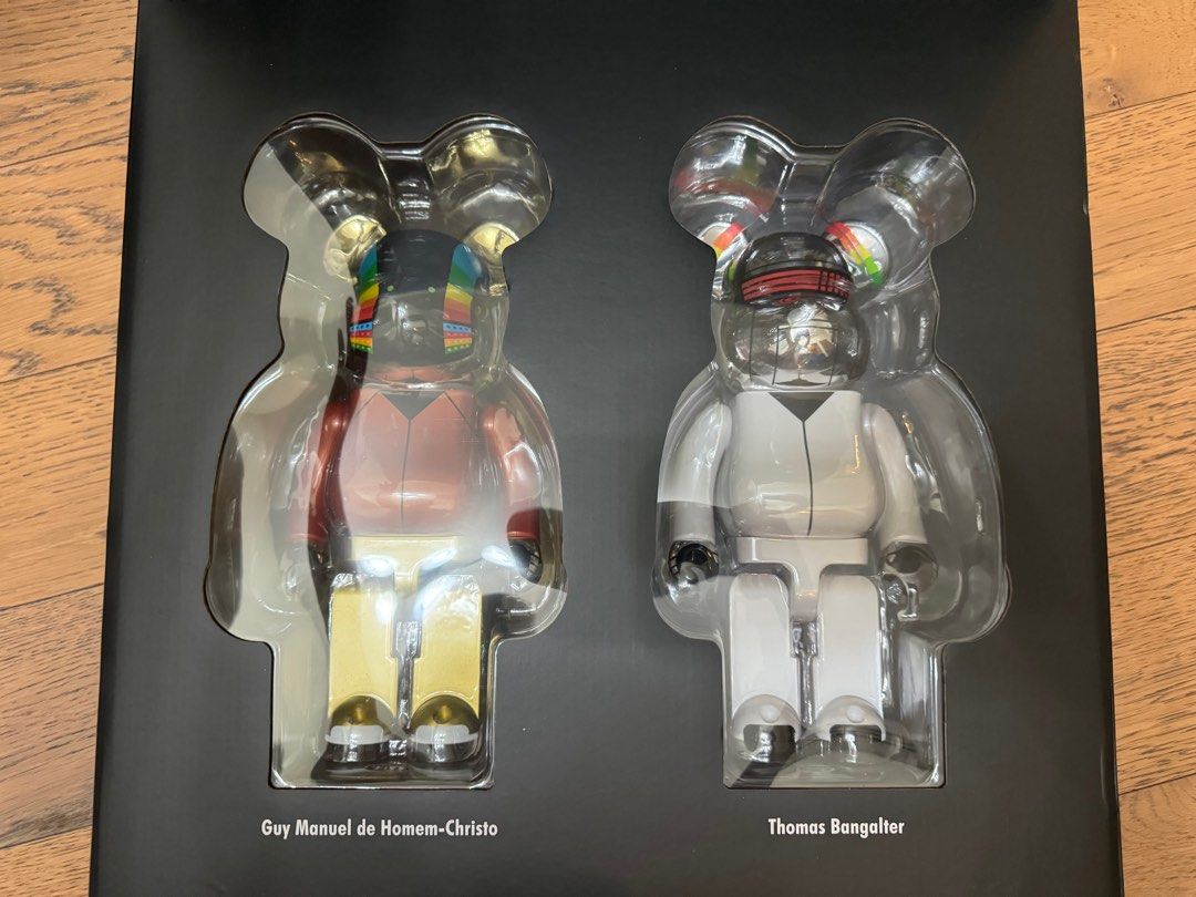 BE@RBRICK DAFT PUNK 2 PACK 400％-