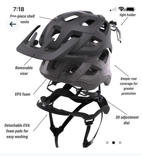 Bicycle hotsell helmet parts