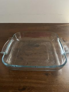 Vintage Pyrex 232-R Cranberry Rectangular Casserole Dish 2 Quart