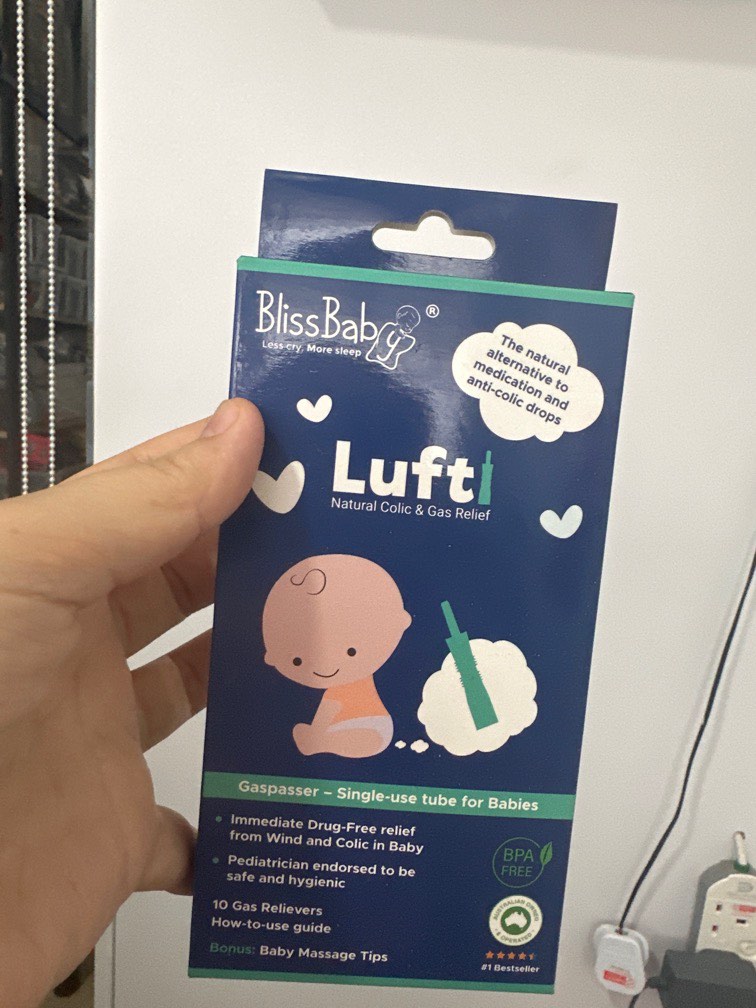 Blissbaby Lufti Colic & Gas Relief, Babies & Kids, Nursing & Feeding