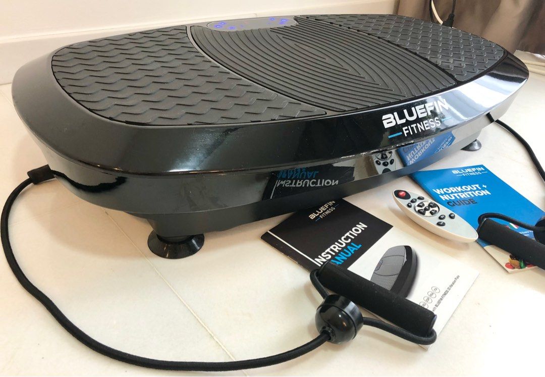 Bluefin Vibration Plate 3D for Home Gym Fitness, Sports Equipment