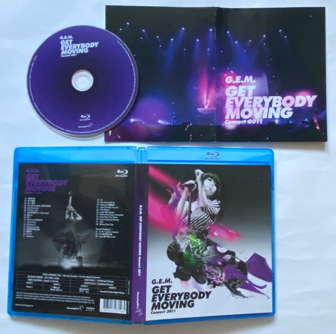 Blu-ray -G.E.M. 2011 live concert, 興趣及遊戲, 音樂、樂器& 配件