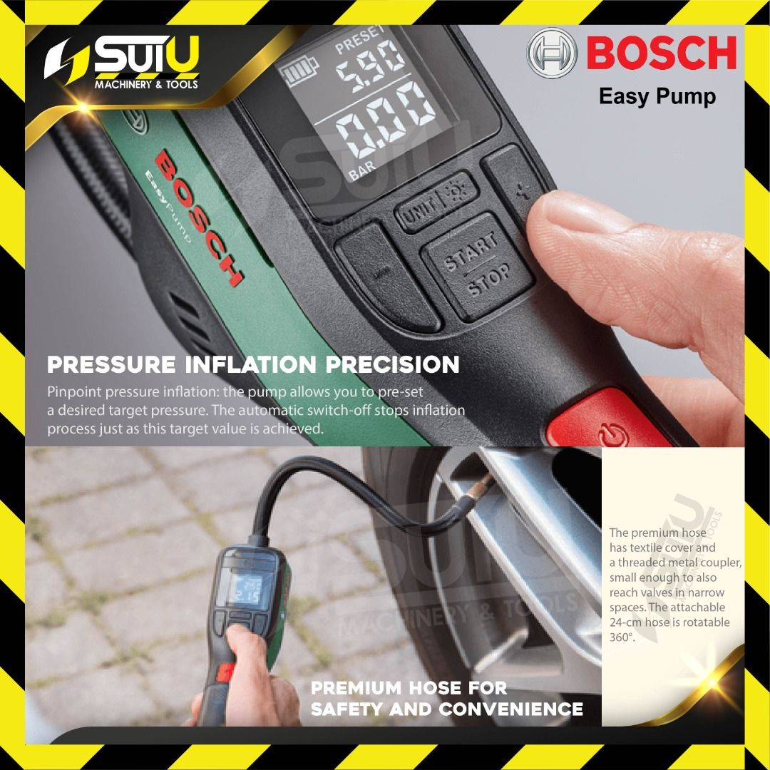 Bosch BOSCH EASY PUMP 3,6 V, 3 AH, 10,3 BARS