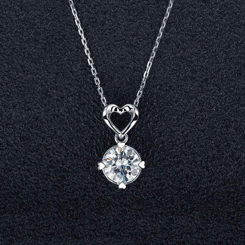 Cz heart cheap pendant