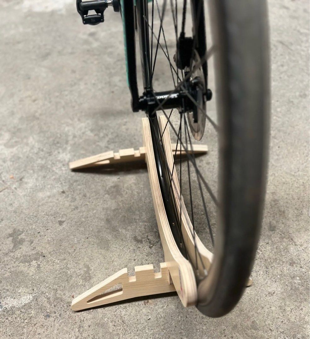 Brand New Wooden Bicycle MTB Road Bike Fixie Bike Stand