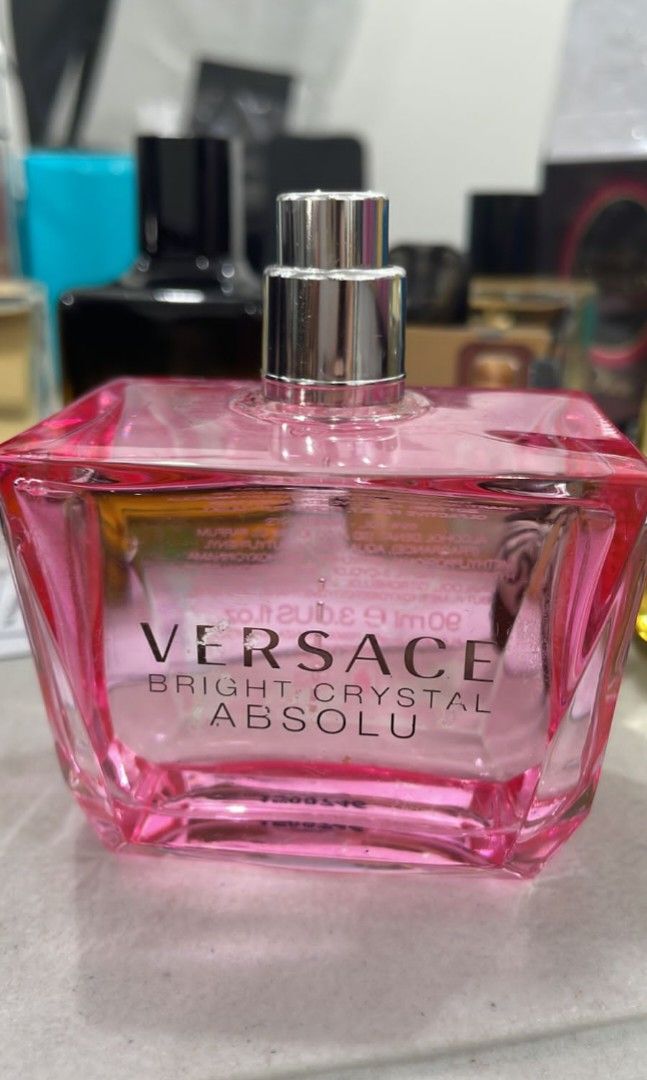 Bright Crystal Absolu by VERSACE Original Tester Eropa (NEW TANPA TUTUP)
