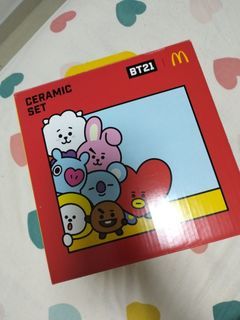 BTS X MCD Ceramic Set