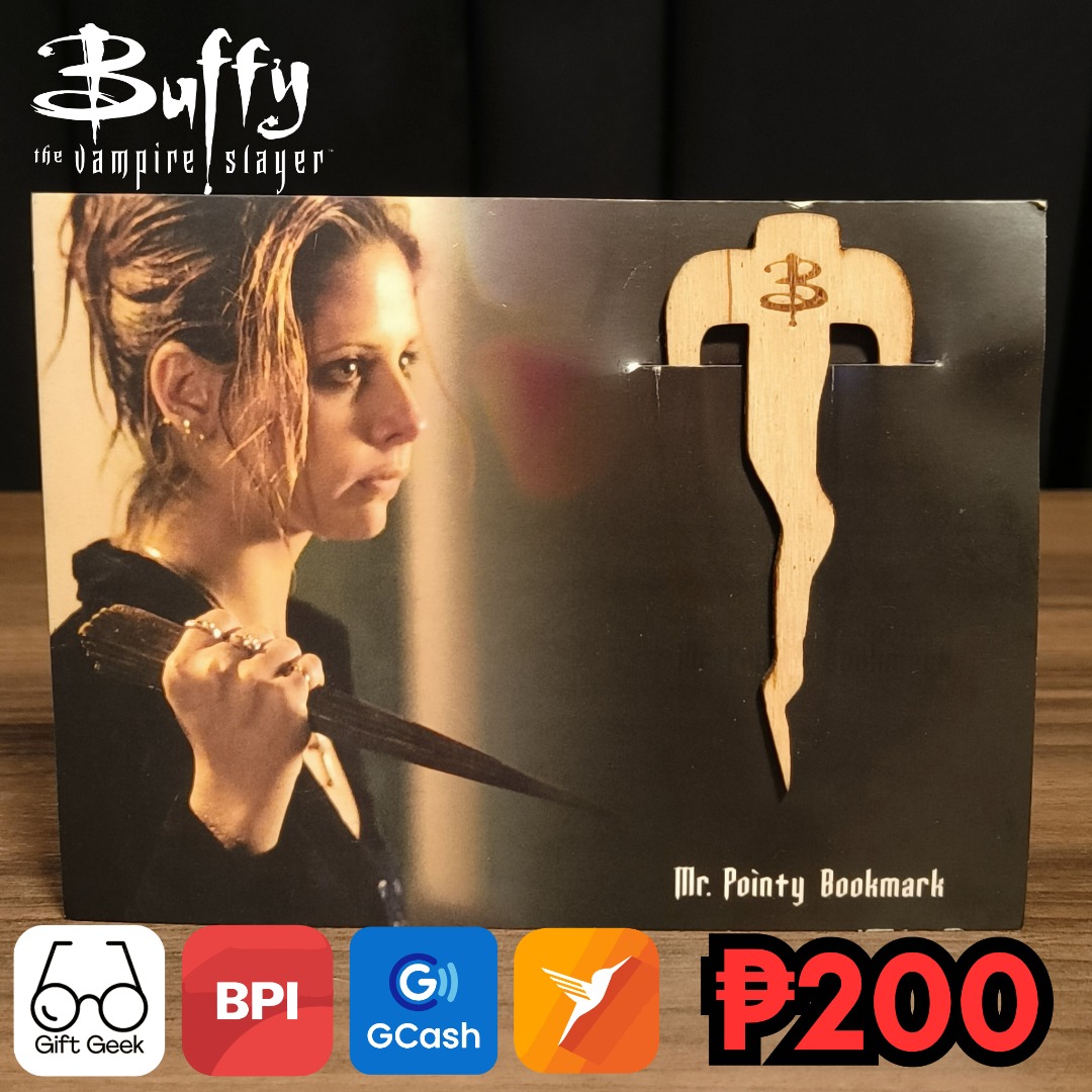 Buffy The Vampire Slayer Mr. Pointy Bookmark Loot Crate Exclusive ...