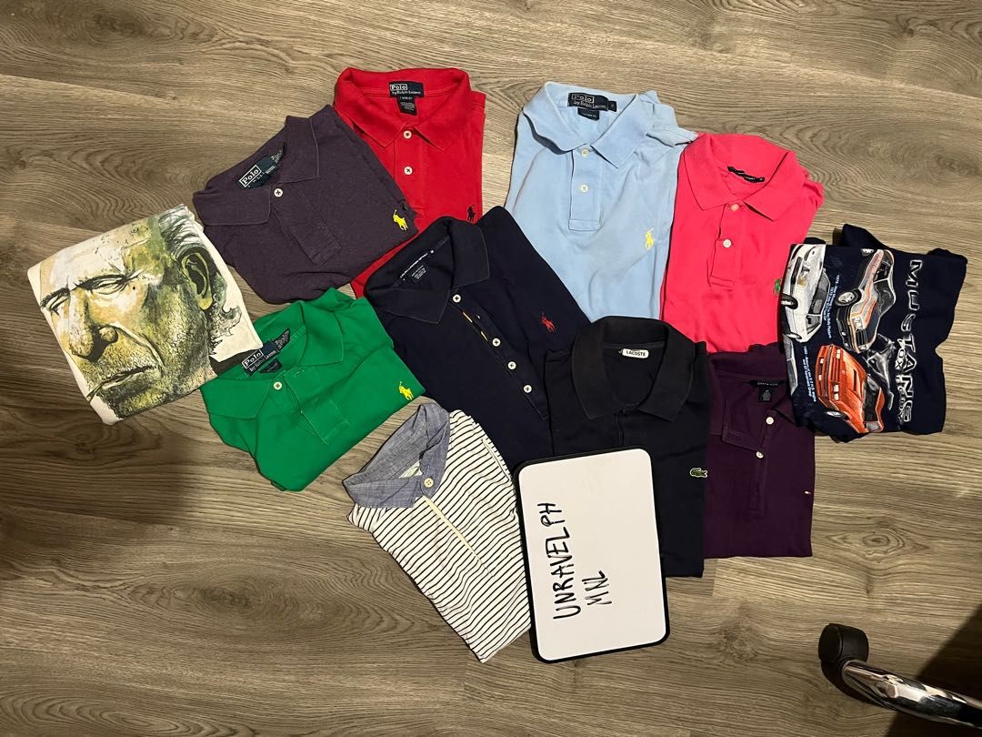 BUNDLE (RALPH LAUREN LACOSTE TOMMY HILFIGER SHIRTS), Men's Fashion, Tops & Tshirts & Polo Shirts on Carousell