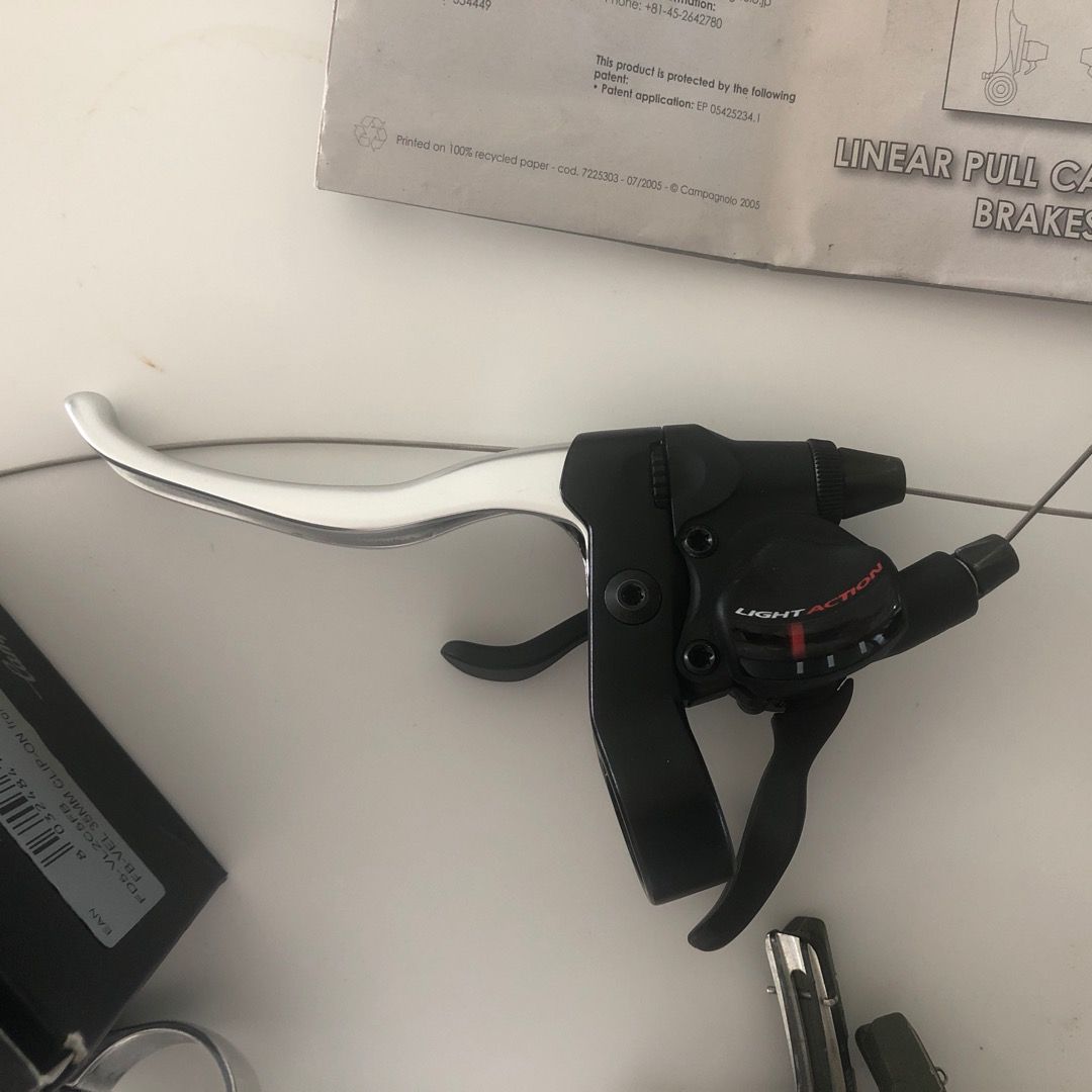 Campagnolo veloce flat bar shifters 10sp 2025