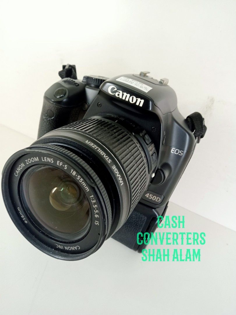 Canon 450D Camera DSLR With Lens 1855mm Lens Fungus, Photography