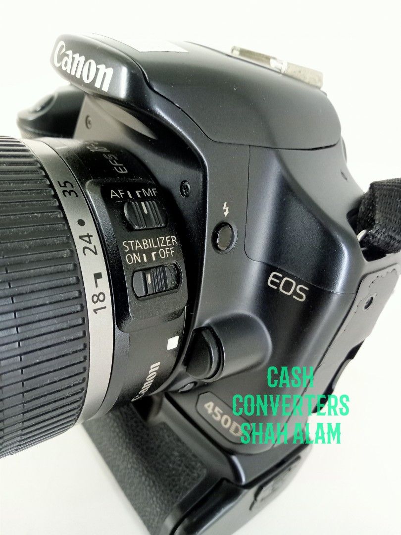 Canon 450D Camera DSLR With Lens 1855mm Lens Fungus, Photography