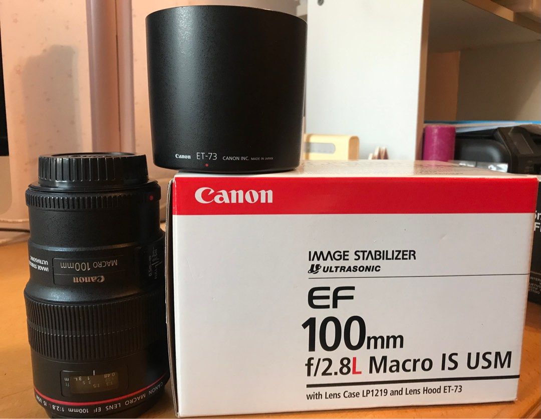極上品！Canon EF100mm F2.8L マクロ IS USM - レンズ(単焦点)