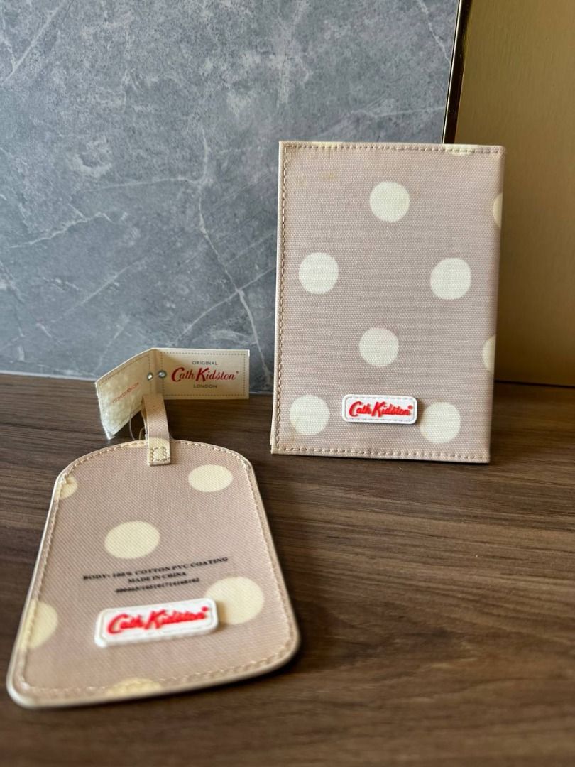 Cath kidston passport holder and luggage tag hotsell