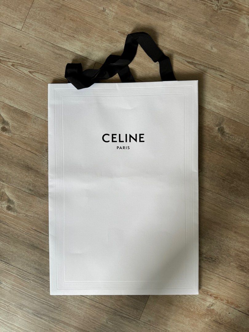Celine sales paper bag