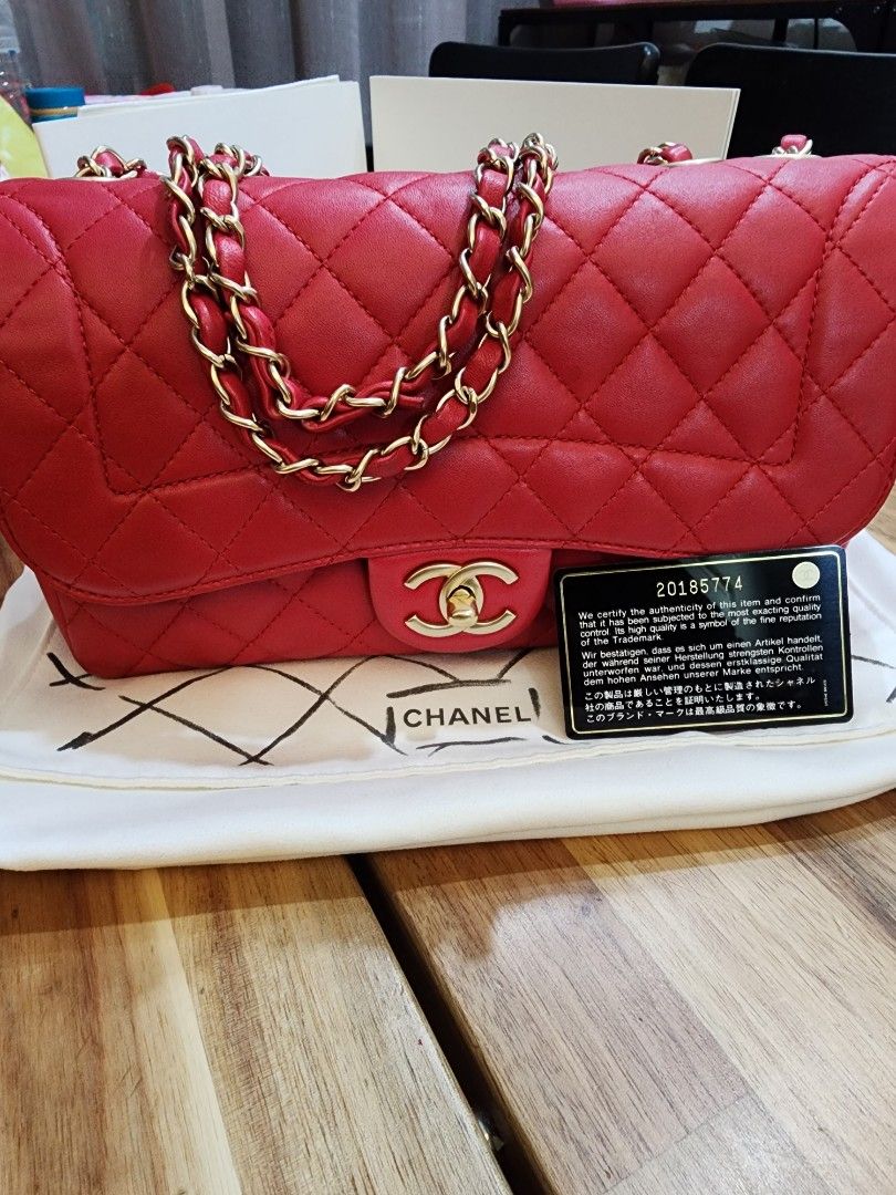 Chanel medium on sale single flap bag