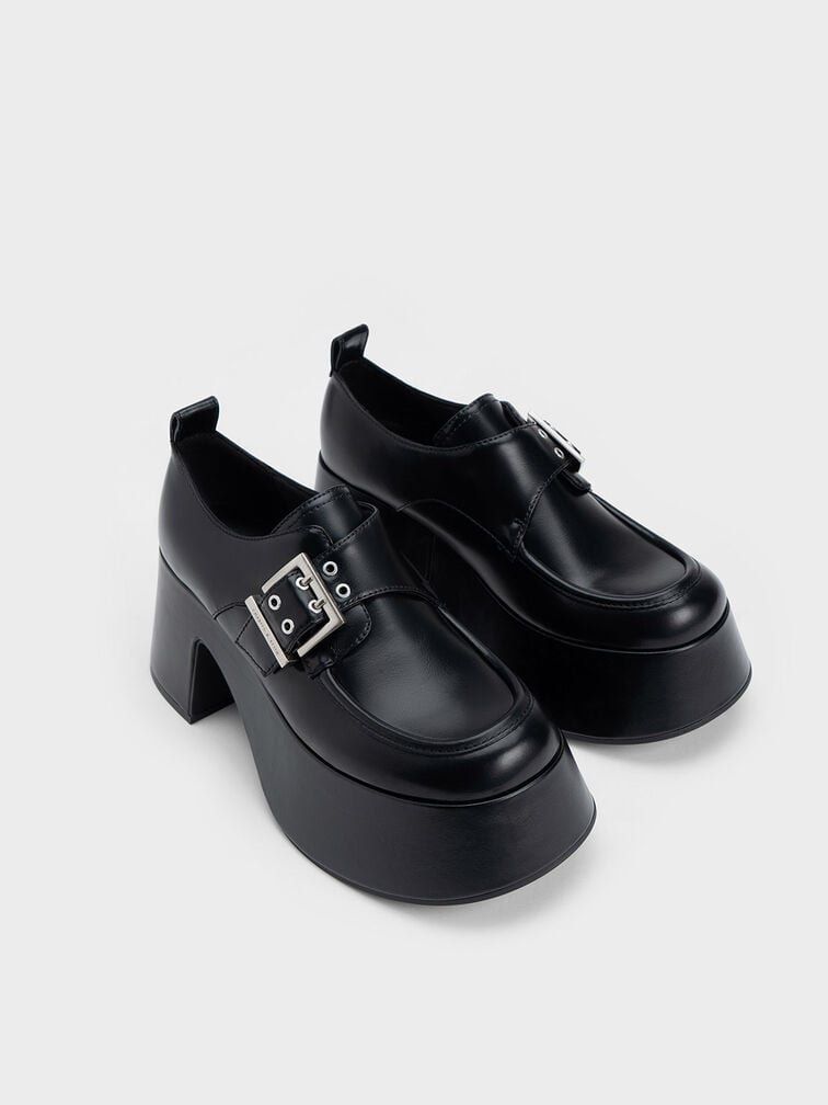 Chunky hot sale sole heels