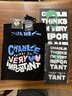 Charlie Puth VIP Goodie Bag Merchandise