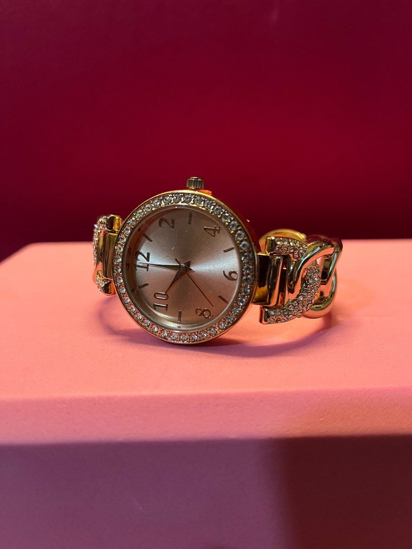 Charter club rose gold watch discount