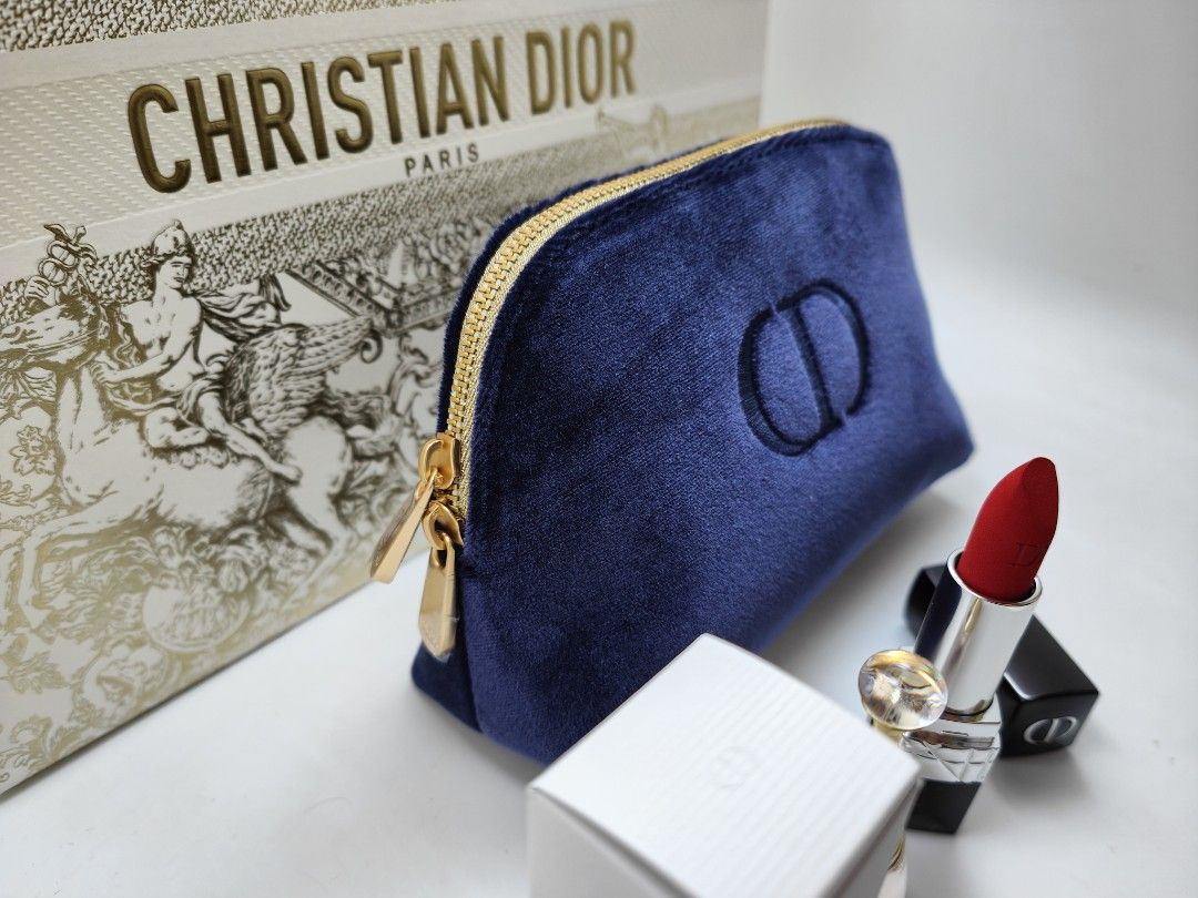 Dior velvet bag discount