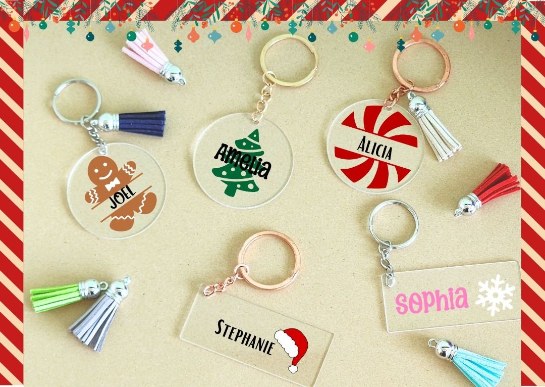 Customized keychains on sale with photo