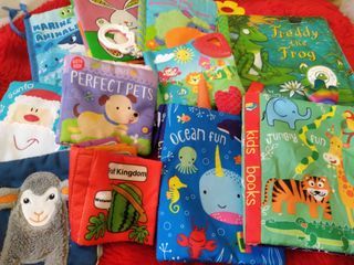 Cloth books for babies sold per piece