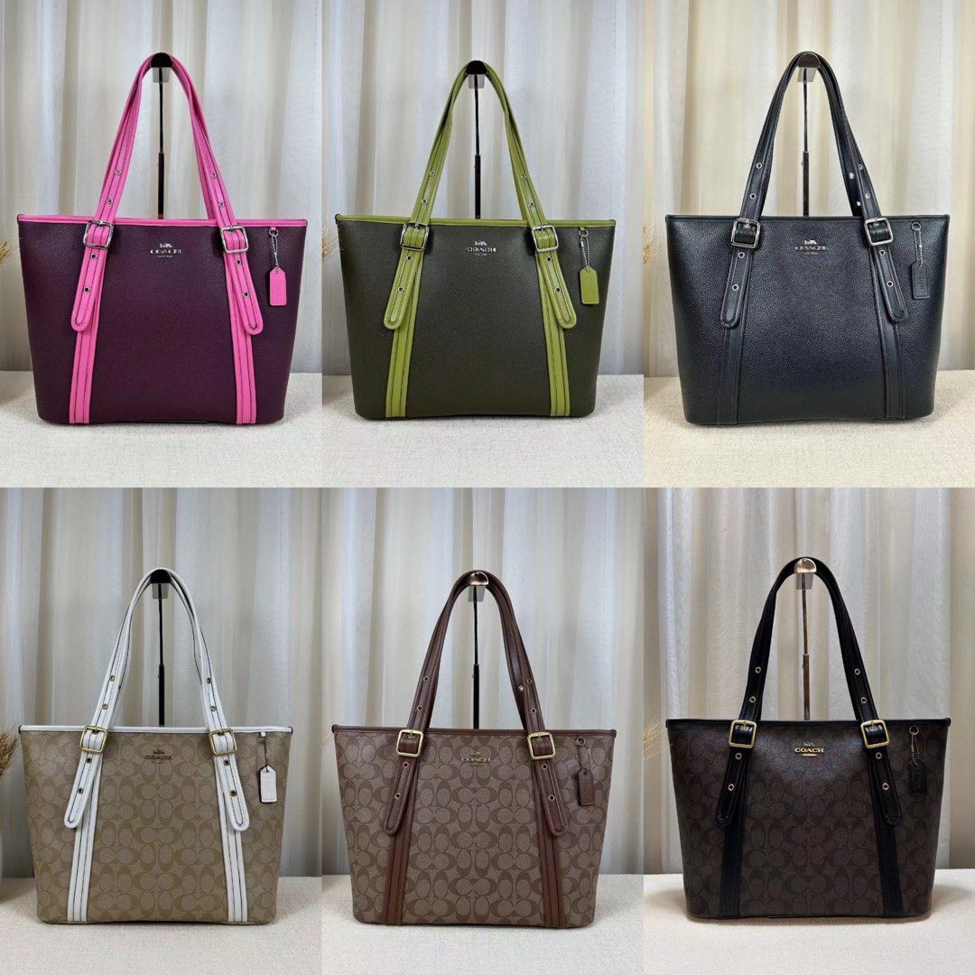 Coach Ashton Tote Bag in Signature Canvas Women s Fashion Bags Wallets Tote Bags on Carousell