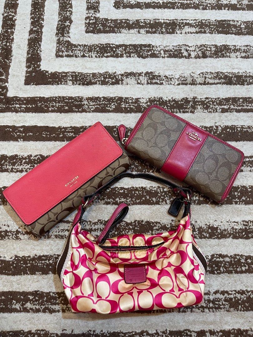 Coach purse and wallet combo new arrivals