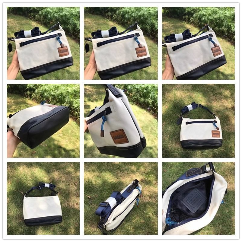 White messenger clearance bag