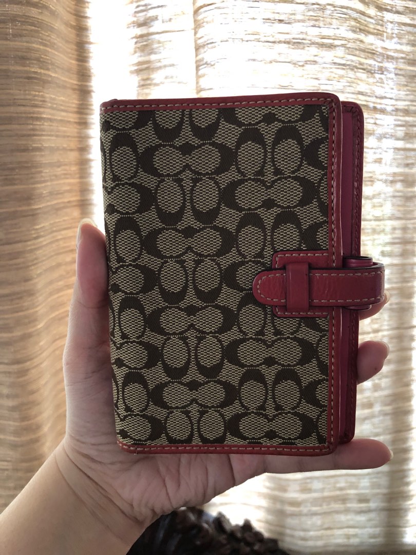 Coach passport holder, Luxury, Bags & Wallets on Carousell
