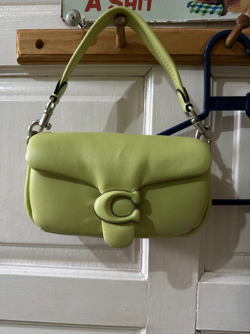 Coach Mini Pillow Bag Green Pillow Tabby Coach Pillow Tabby Green