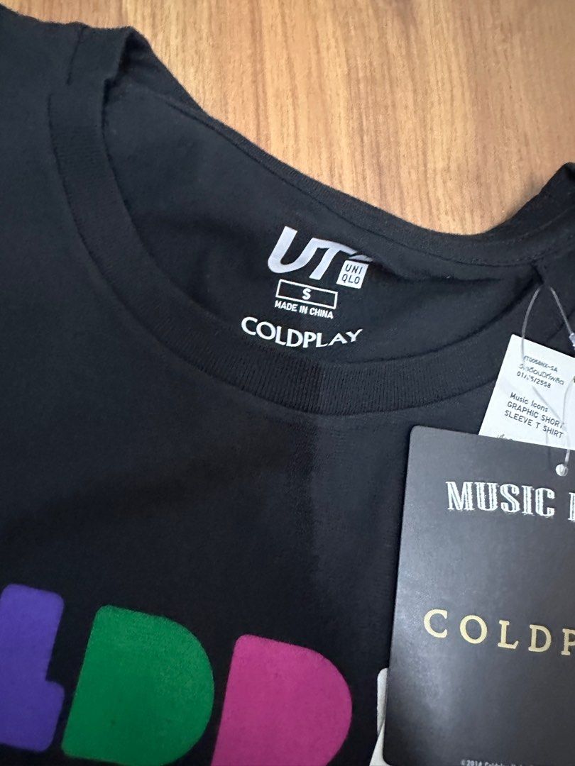 Uniqlo Music Icons Coldplay  Coldplay shirts, Mens tshirts, Music