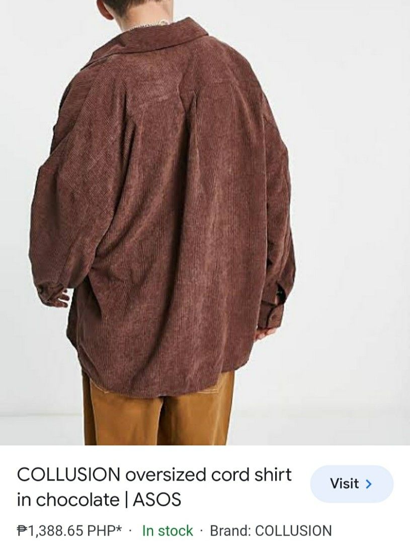 Collusion cord deals jacket