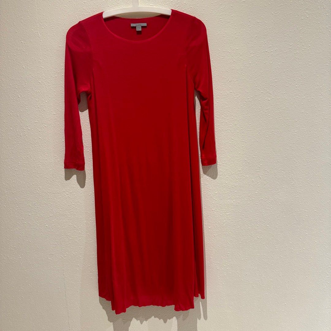 Red deals dress cos