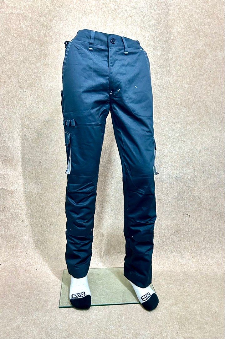 Mens blue cargo work pants sales