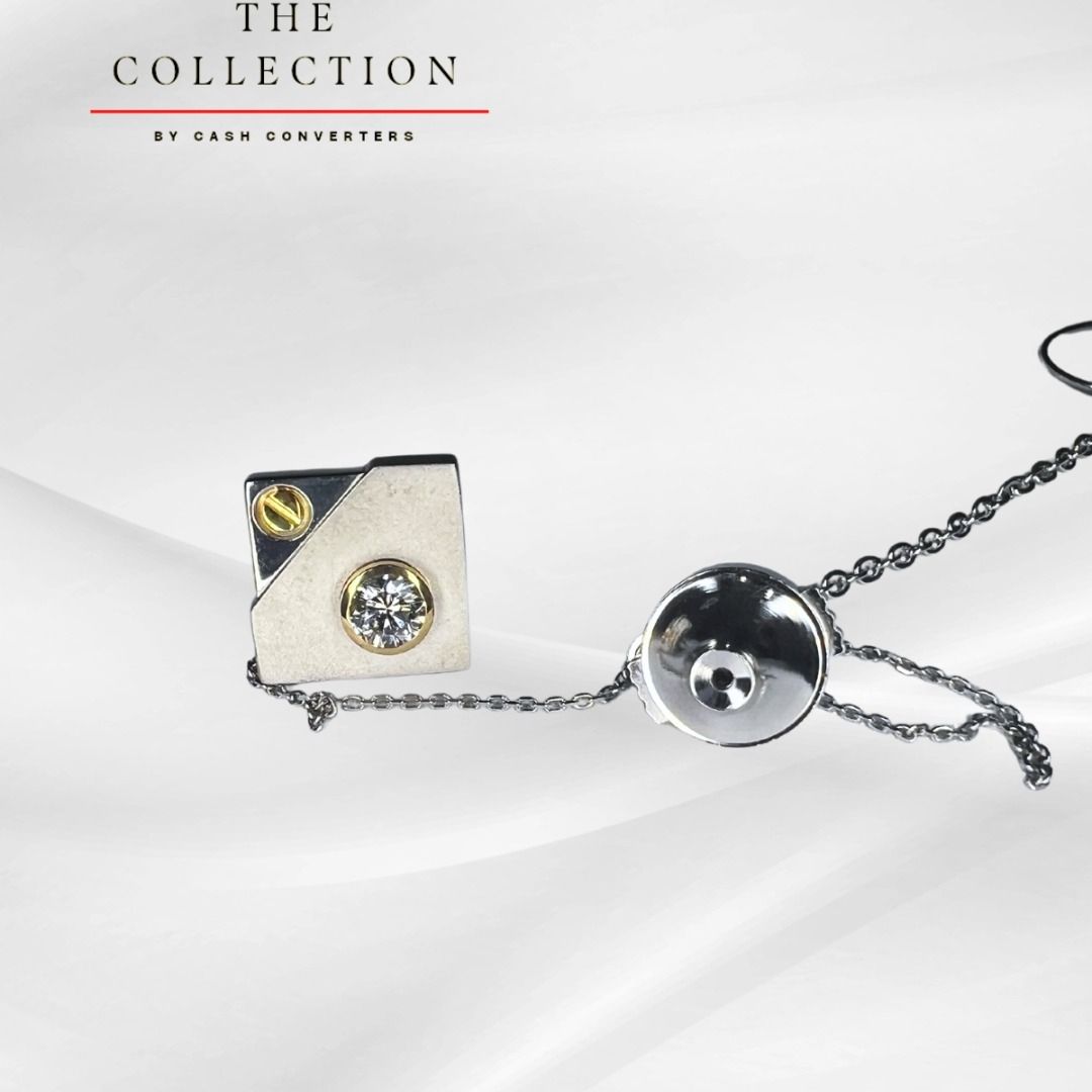 CT Diamond Tie Pin Preowned Jewelry Men s Fashion Watches